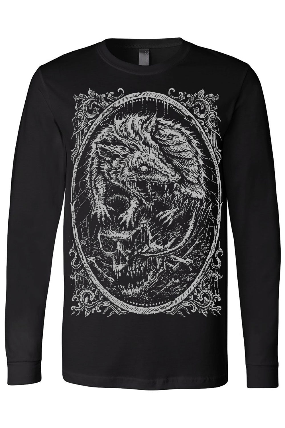 long sleeve funny dark meme shirt