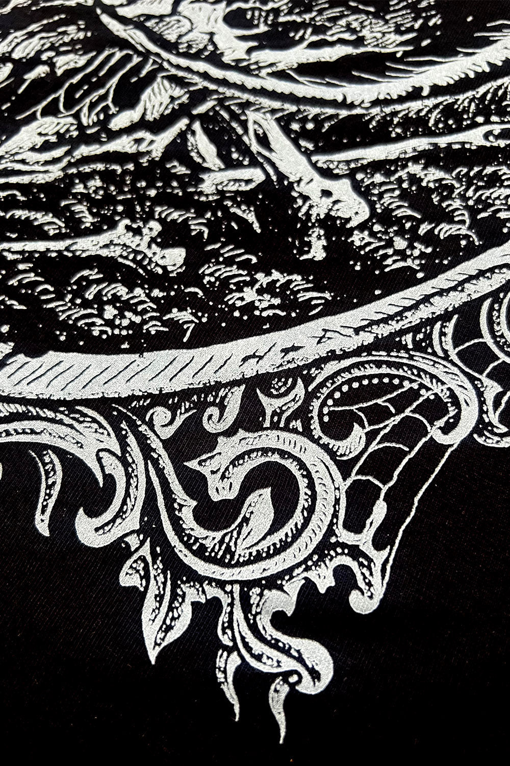 gothic cameo frame possum sweatshirt