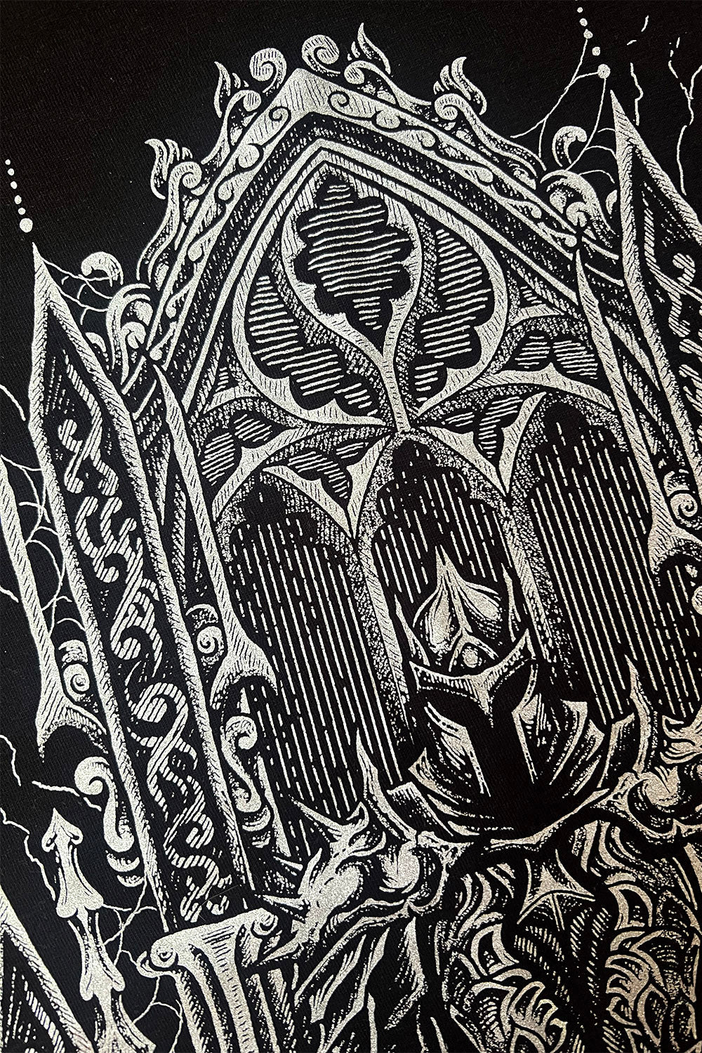 gothic soldier knight sweater