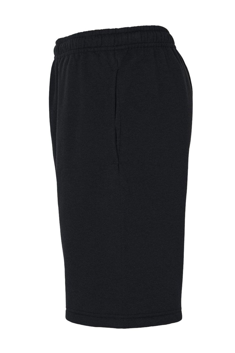 mens gothic black cotton blend sweat shorts
