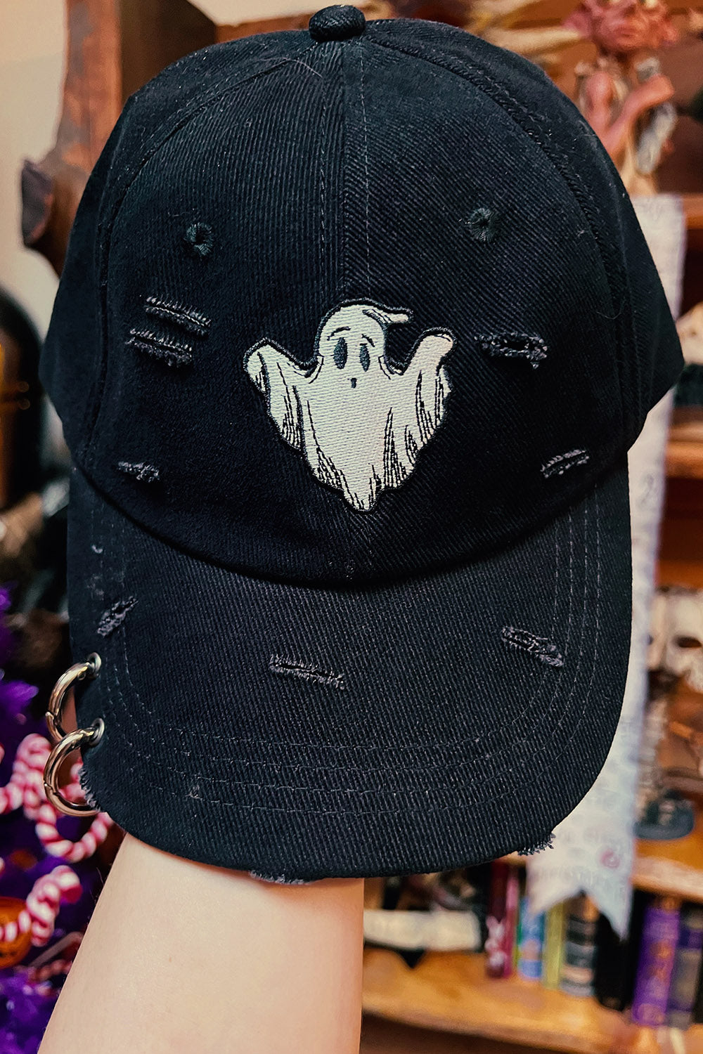 womens halloween baseball hat