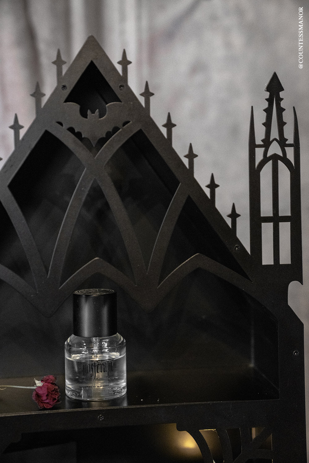 gothic wall mounted shelf