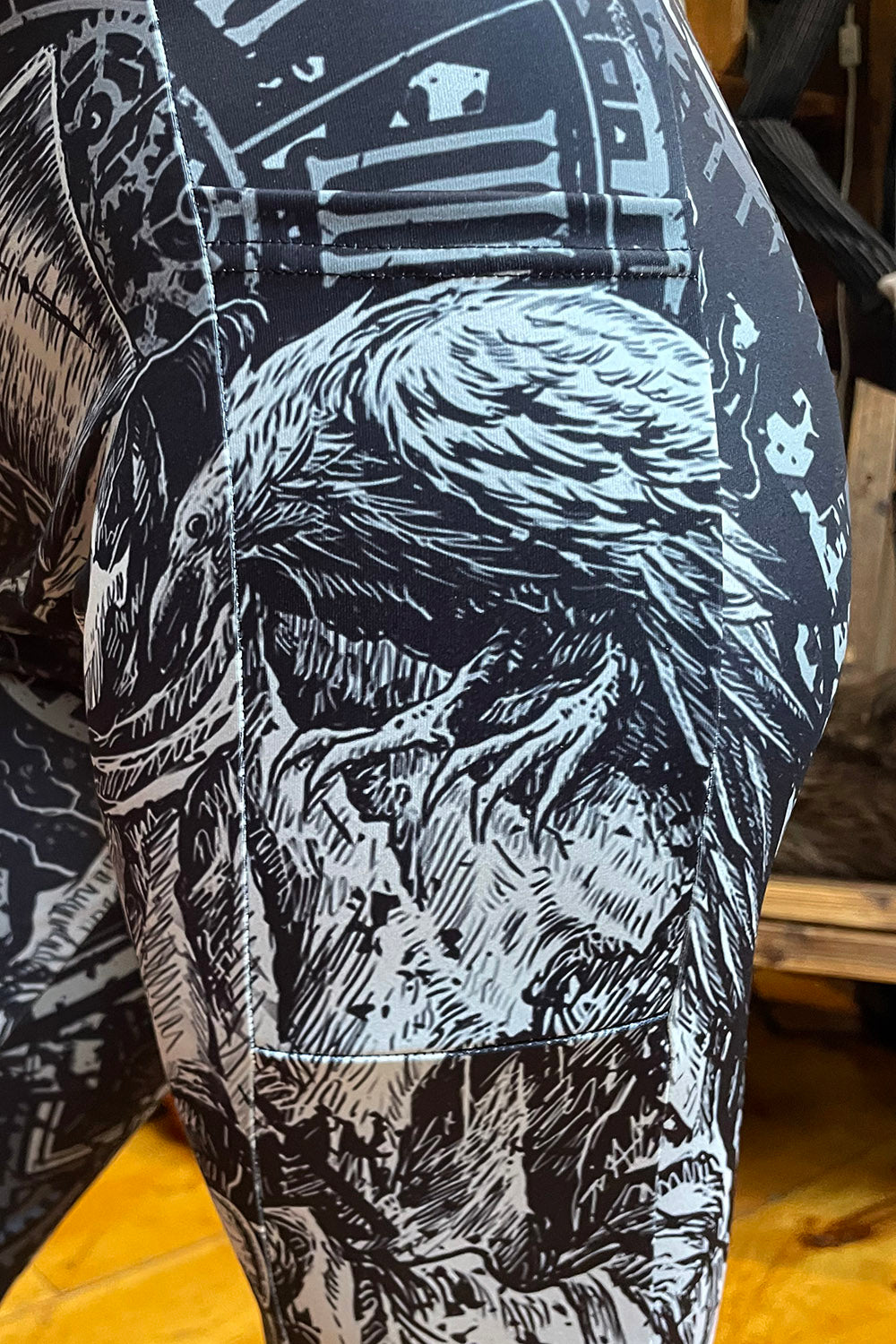 womens plus size gothic leggings