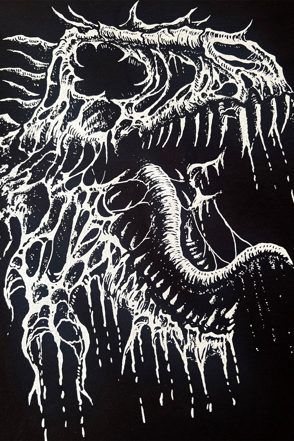 dinosaur t-rex skull sweater