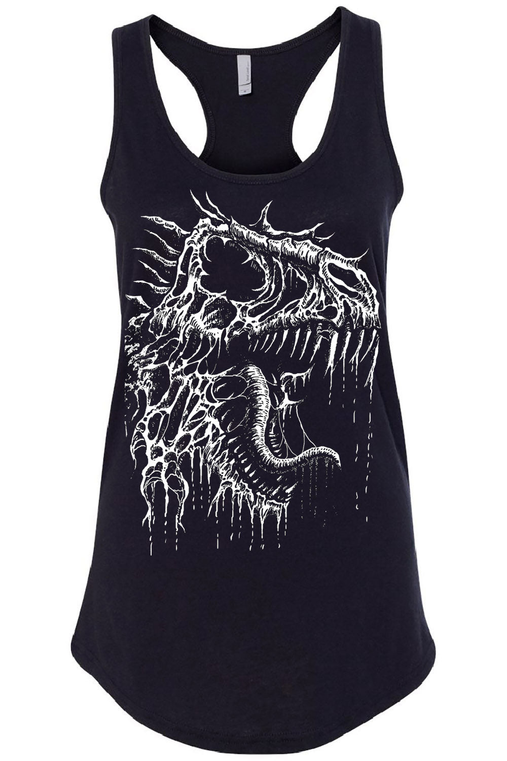 womens dinosaur monster tank top