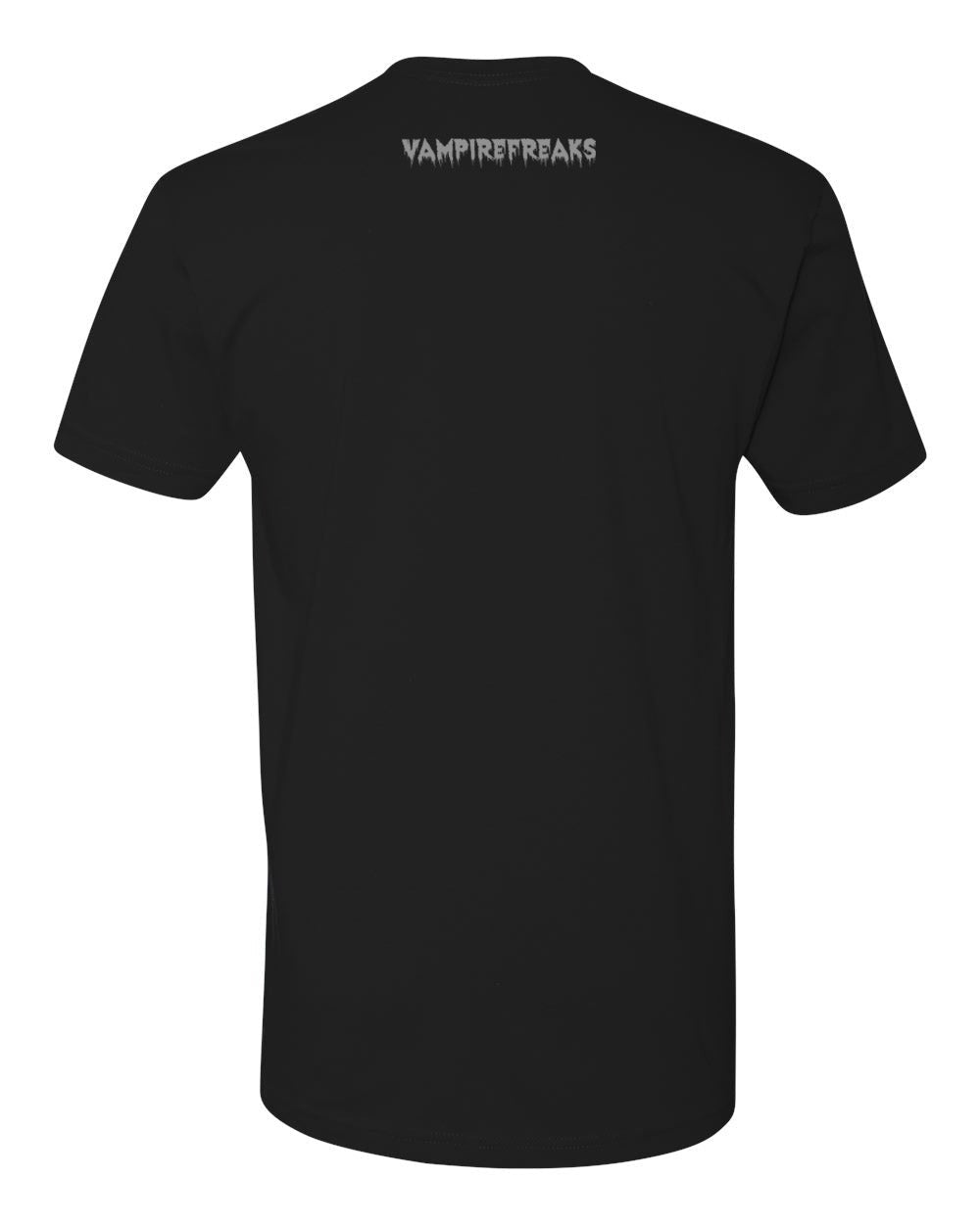 mens black cotton goth shirt
