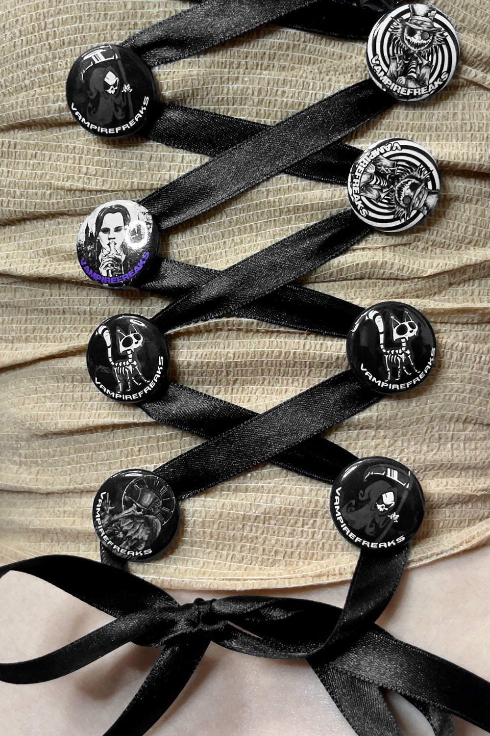 VampireFreaks Buttons - 5 Pack