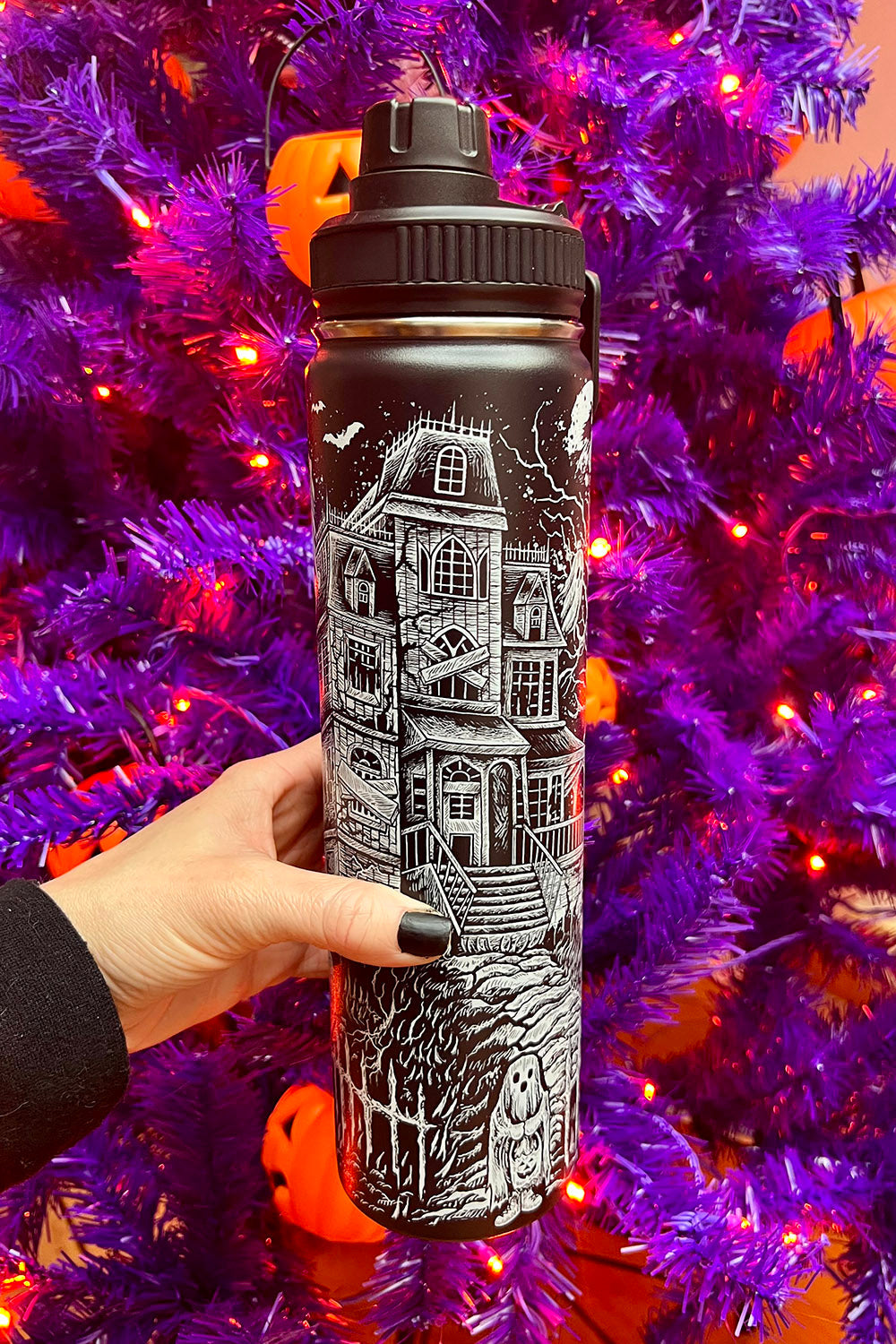Haunted Mansion 24 Oz Tumbler