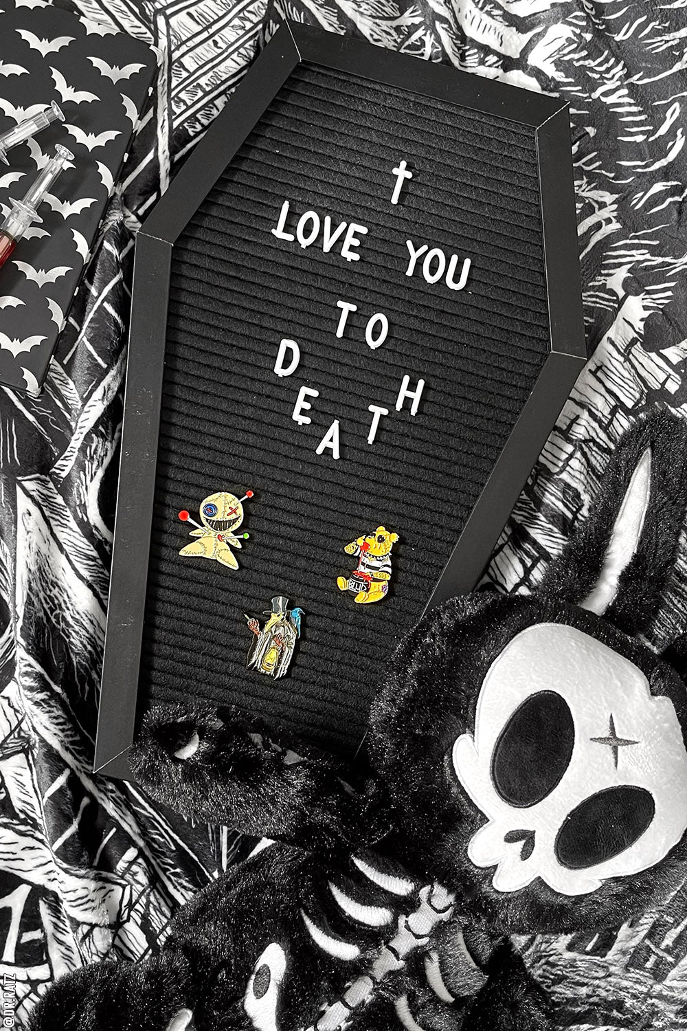 Winnie the Pooh's Bloody Honey Enamel Pin