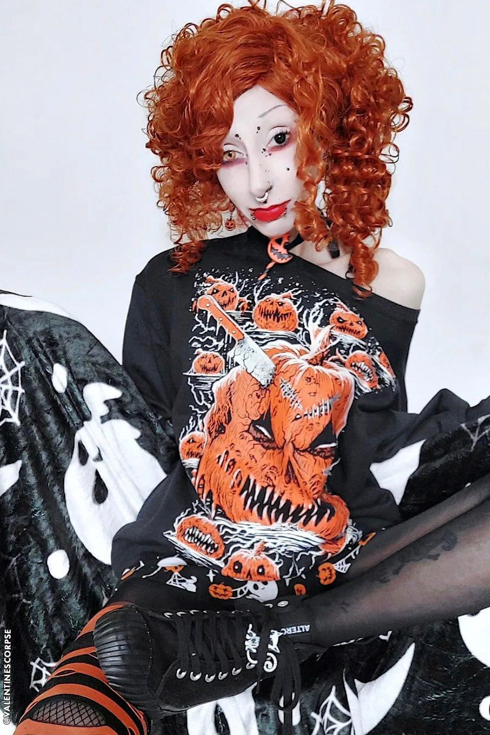 Possessed Pumpkin Patch Sweatshirt