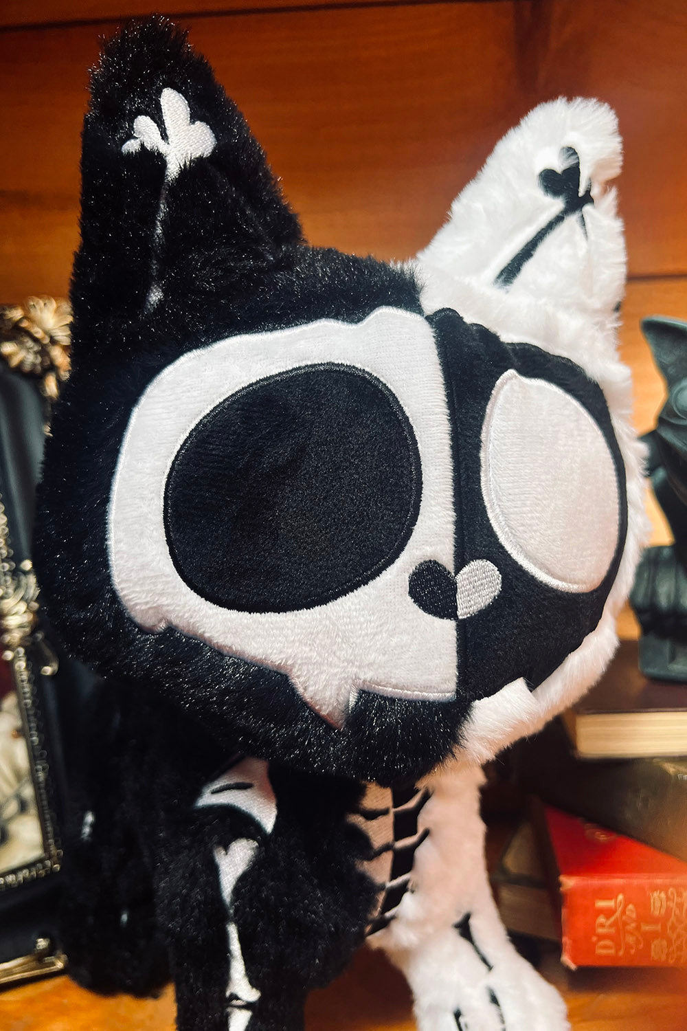 embroidered halloween stuffed animal