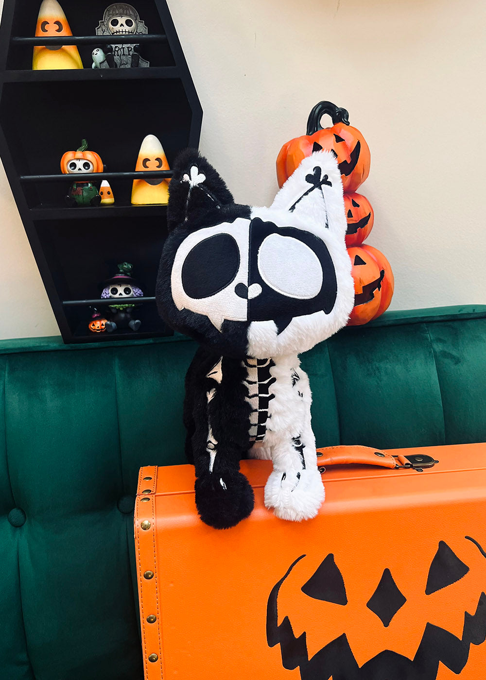 kawaii goth stuffed animal