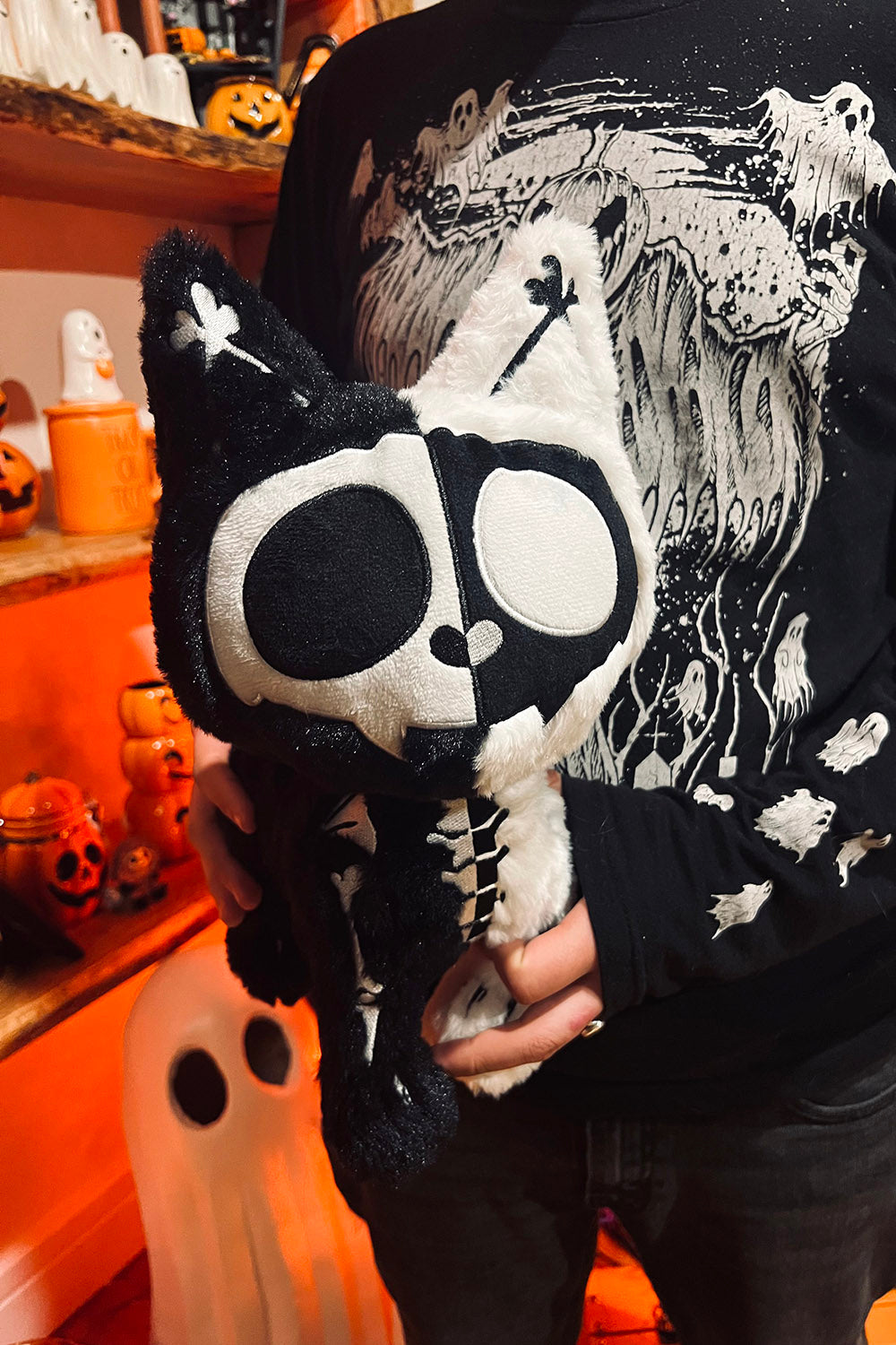 skeleton plush toy