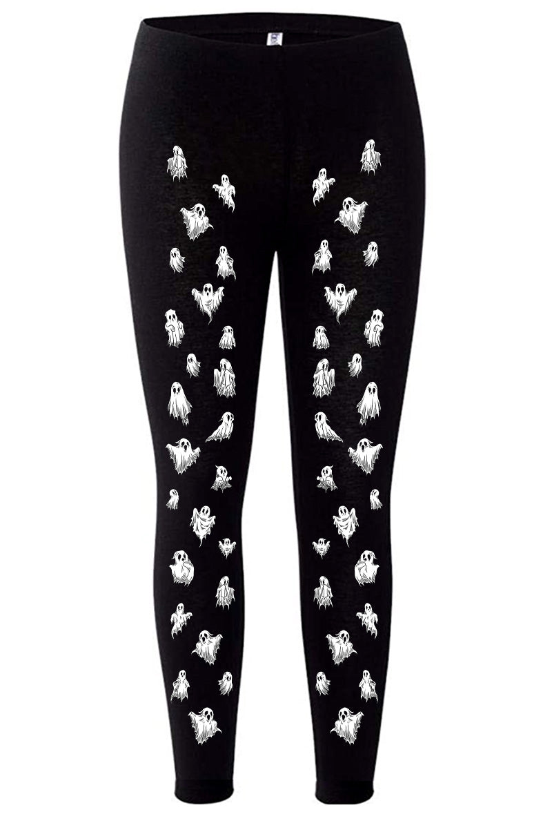Ooky Spooky Ghost Leggings