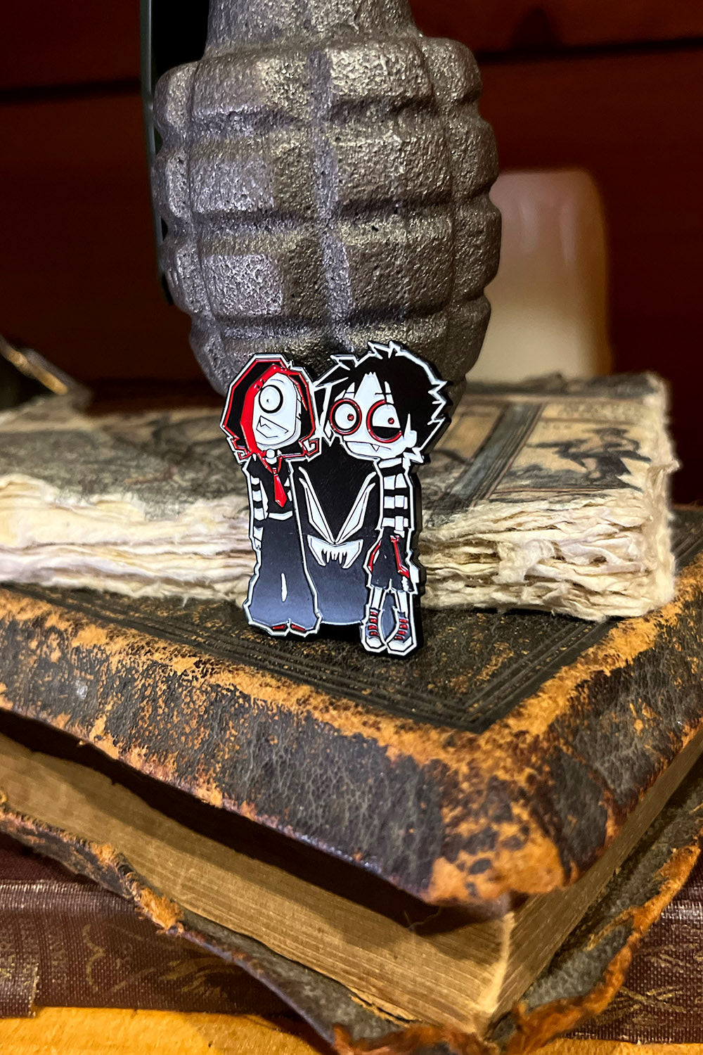 Serial Freaks Enamel Pin