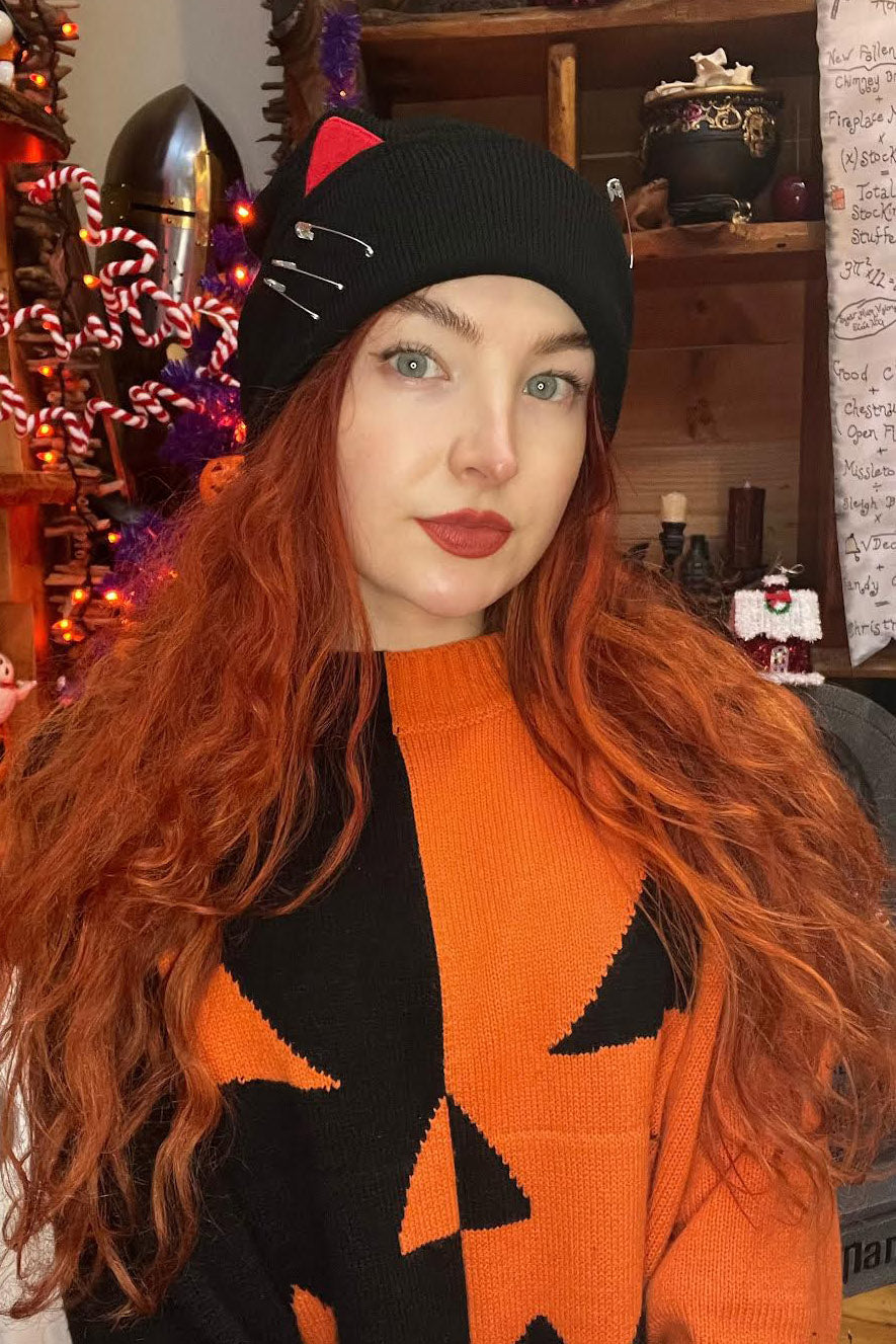 cat ear beanie