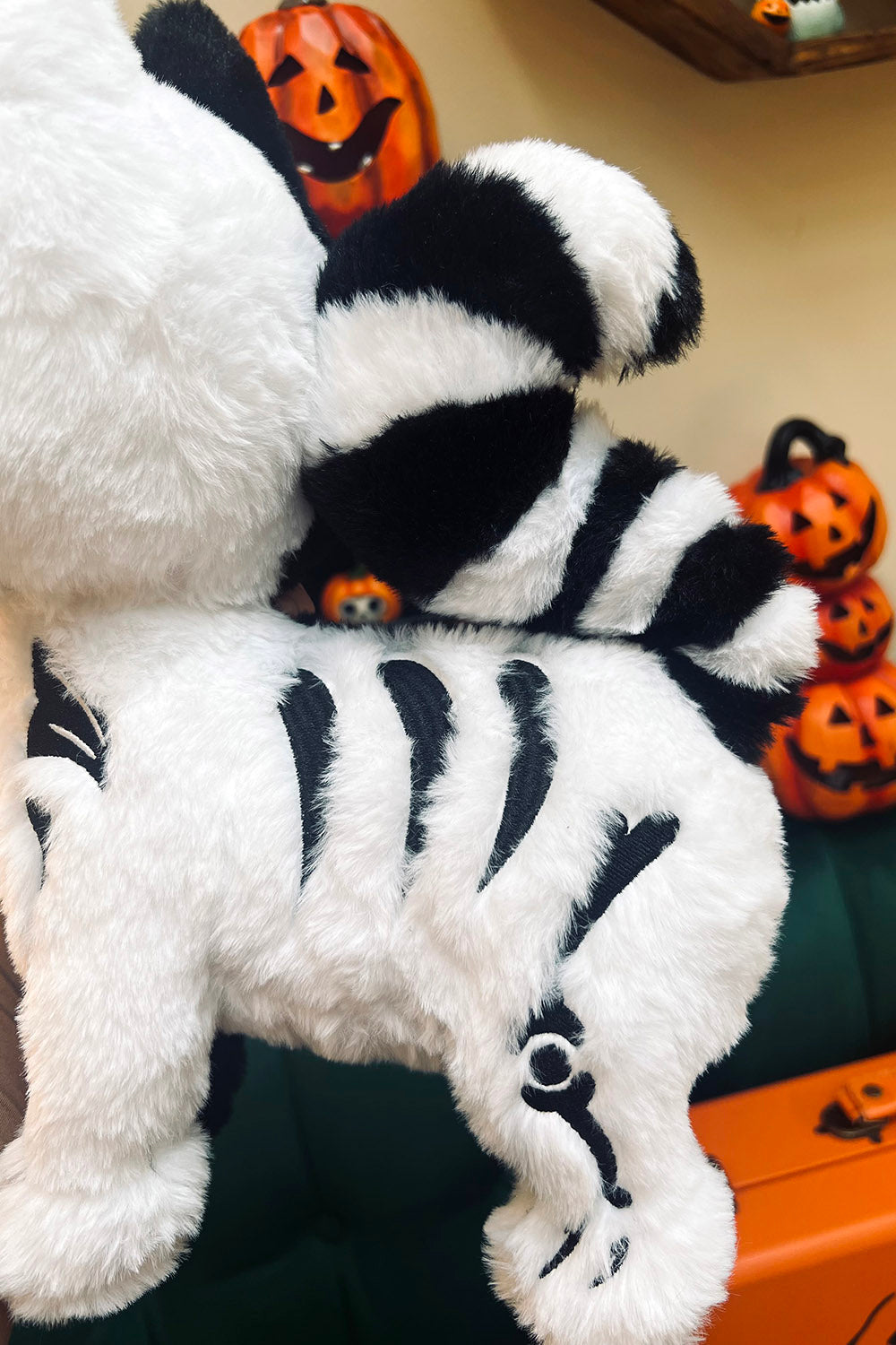gothic cat stuffed animal