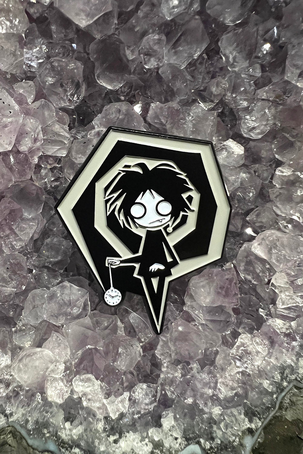 Timekeeper Enamel Pin