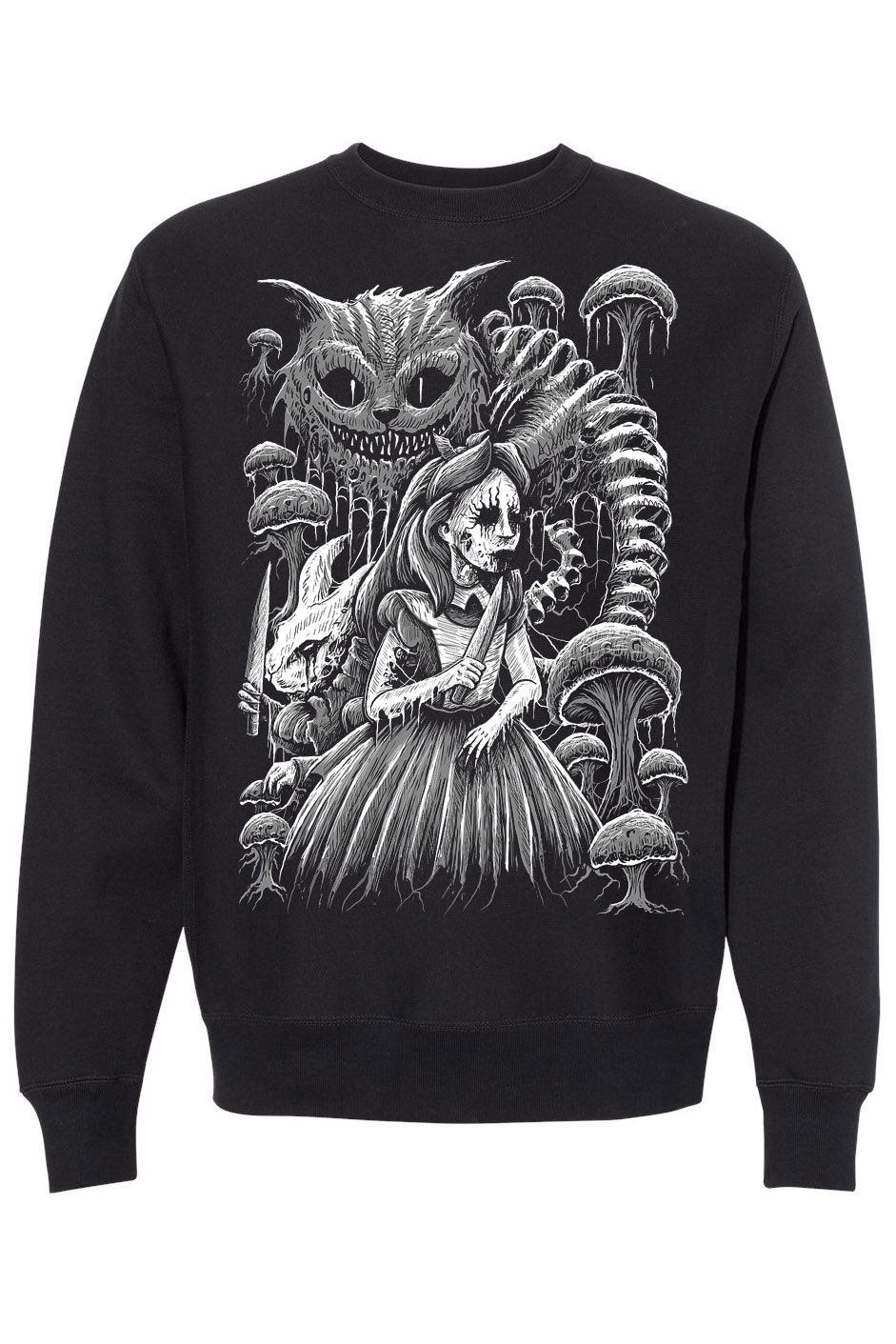 VampireFreaks Alice in Murderland Sweatshirt - VampireFreaks