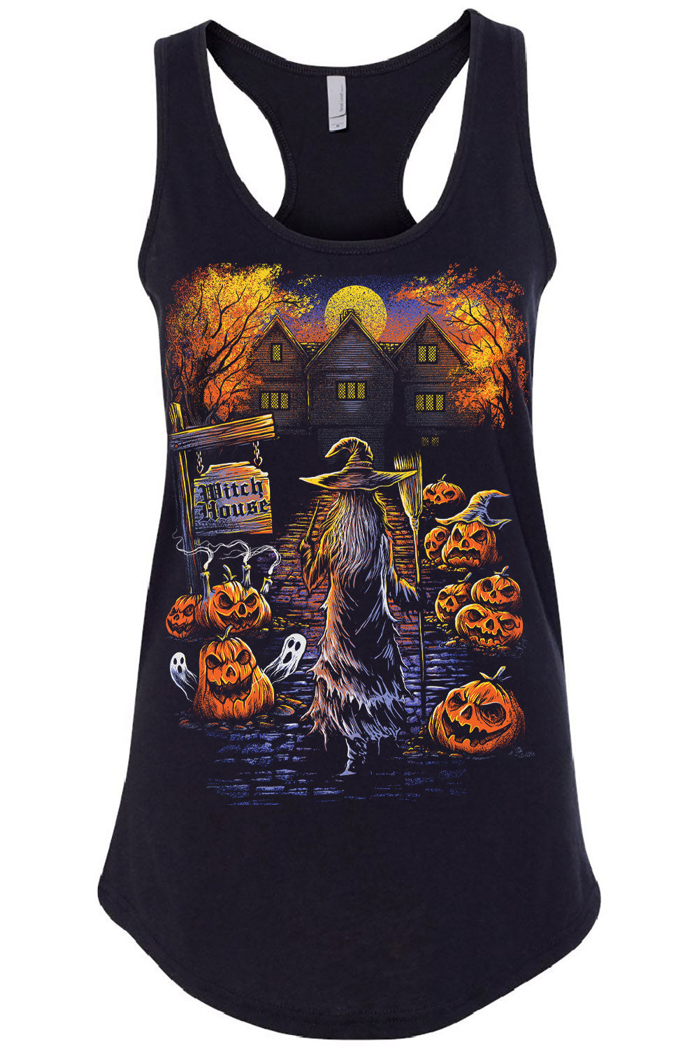 womens salem witch tank top