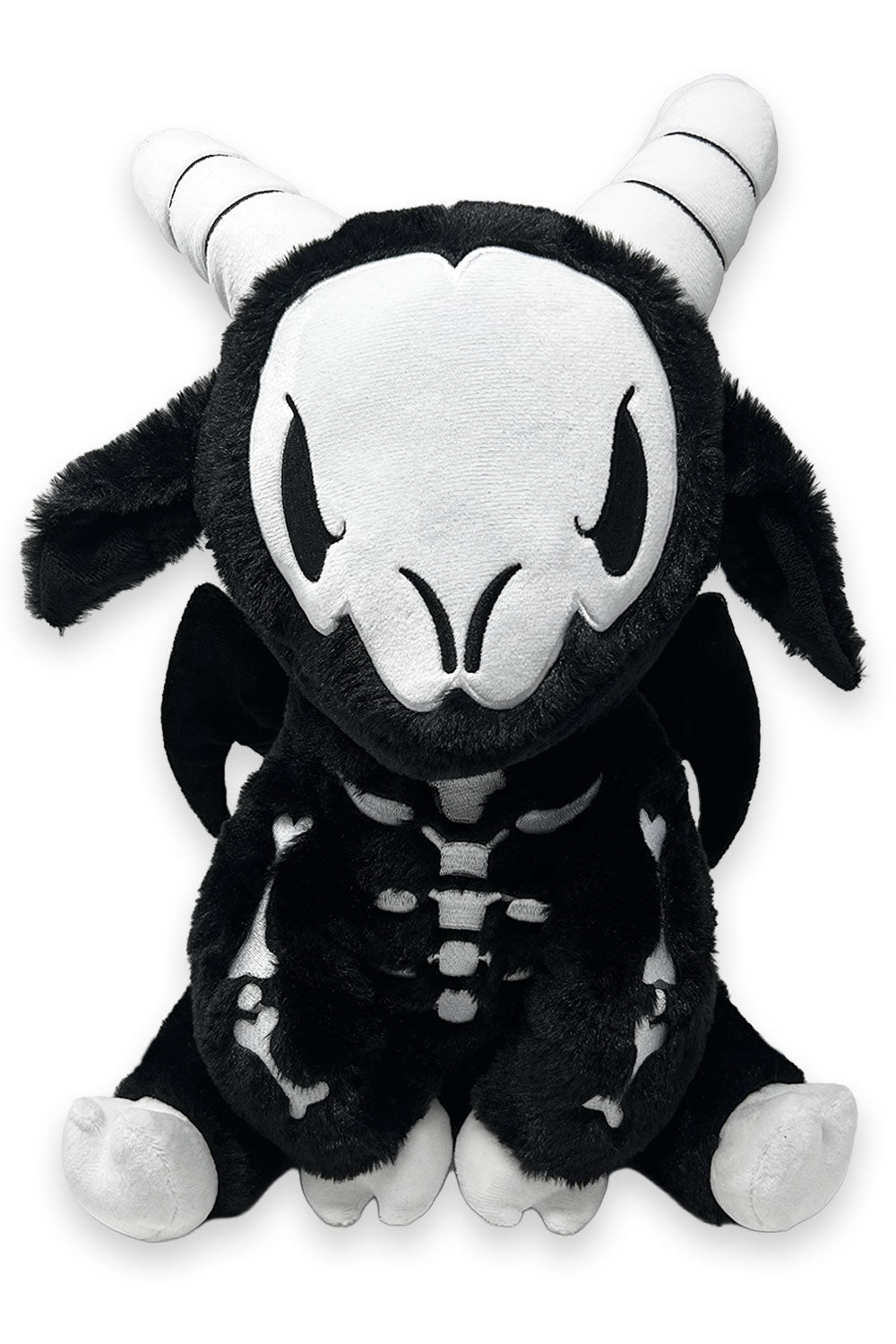 skeleton goat plush toy