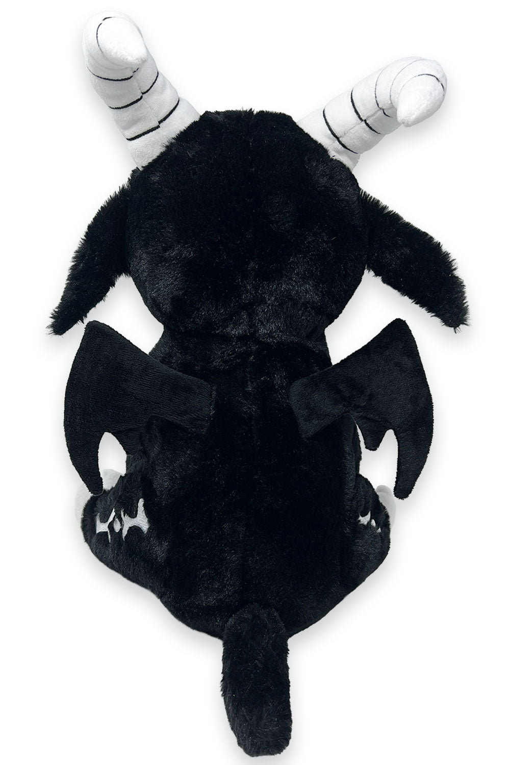 embroidered stuffed animal skeleton goat plush toy