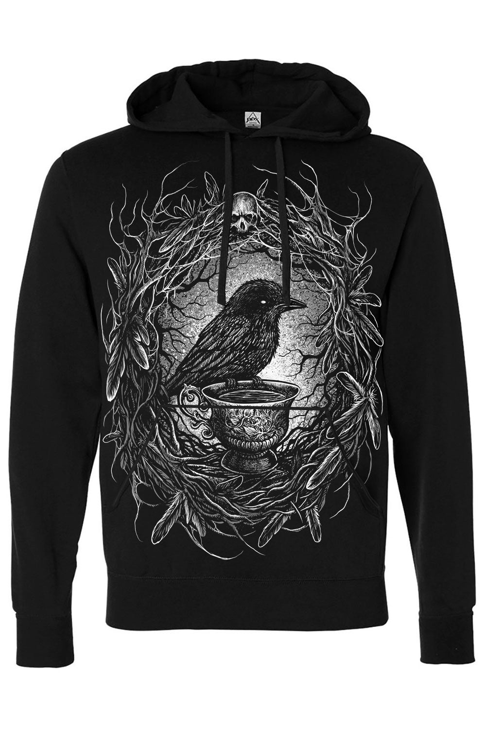 raven pullover hoodie