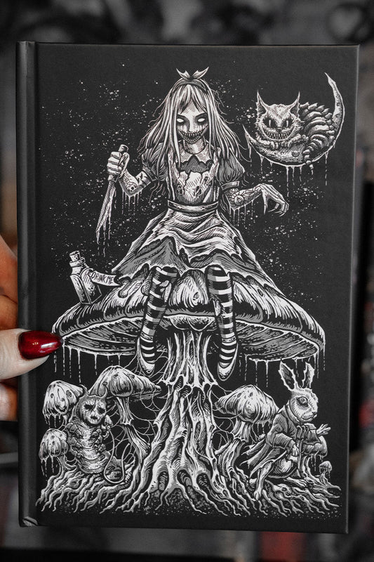 alice in wonderland gothic diary