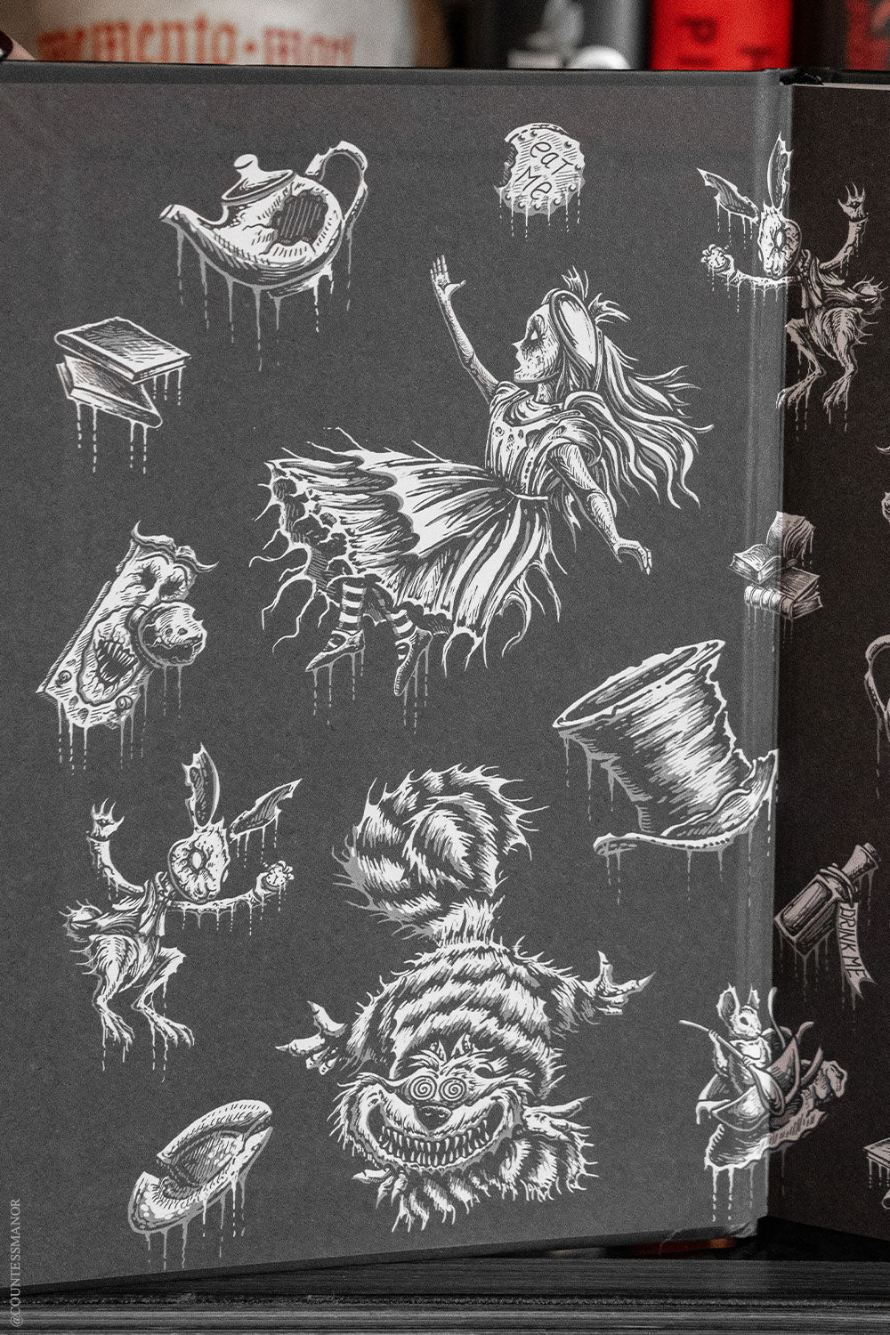 alice in wonderland hardcover journal