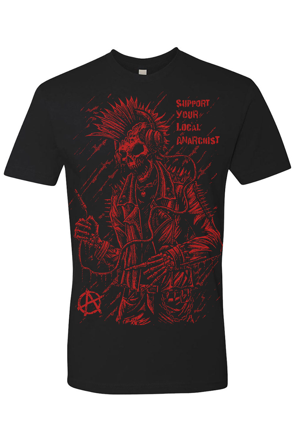 short sleeve skeleton shirt