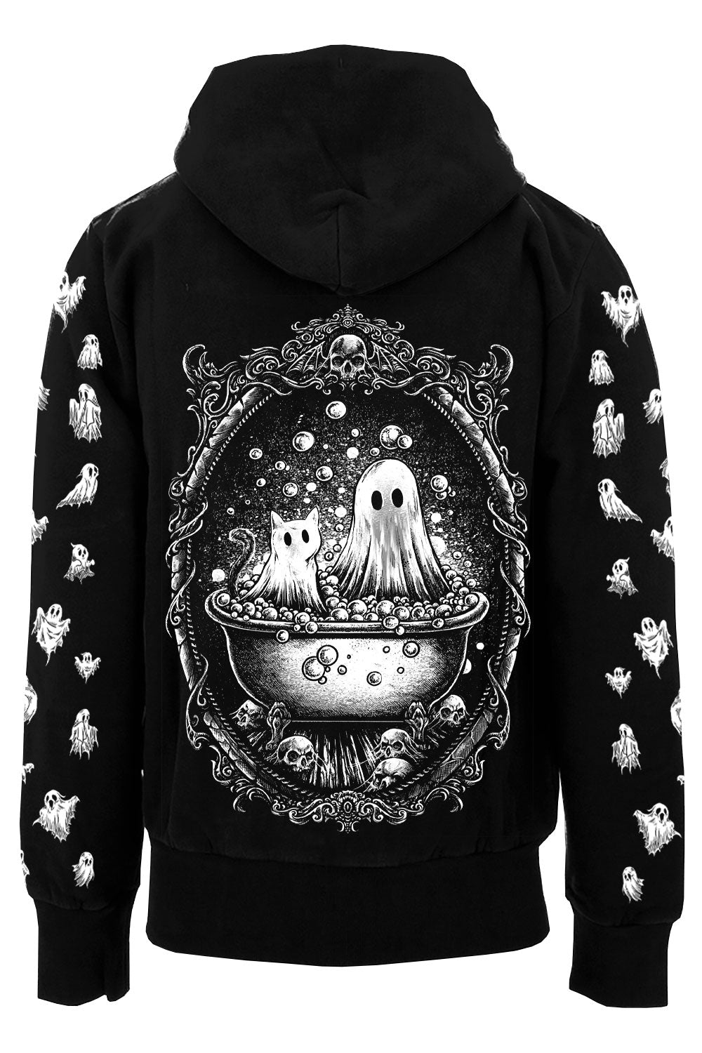 halloween zipper hoodie