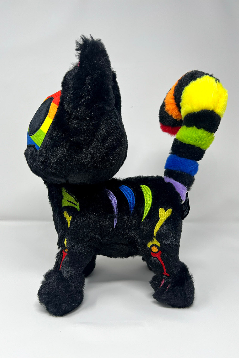 Rainbow Skelekitty Plush Toy