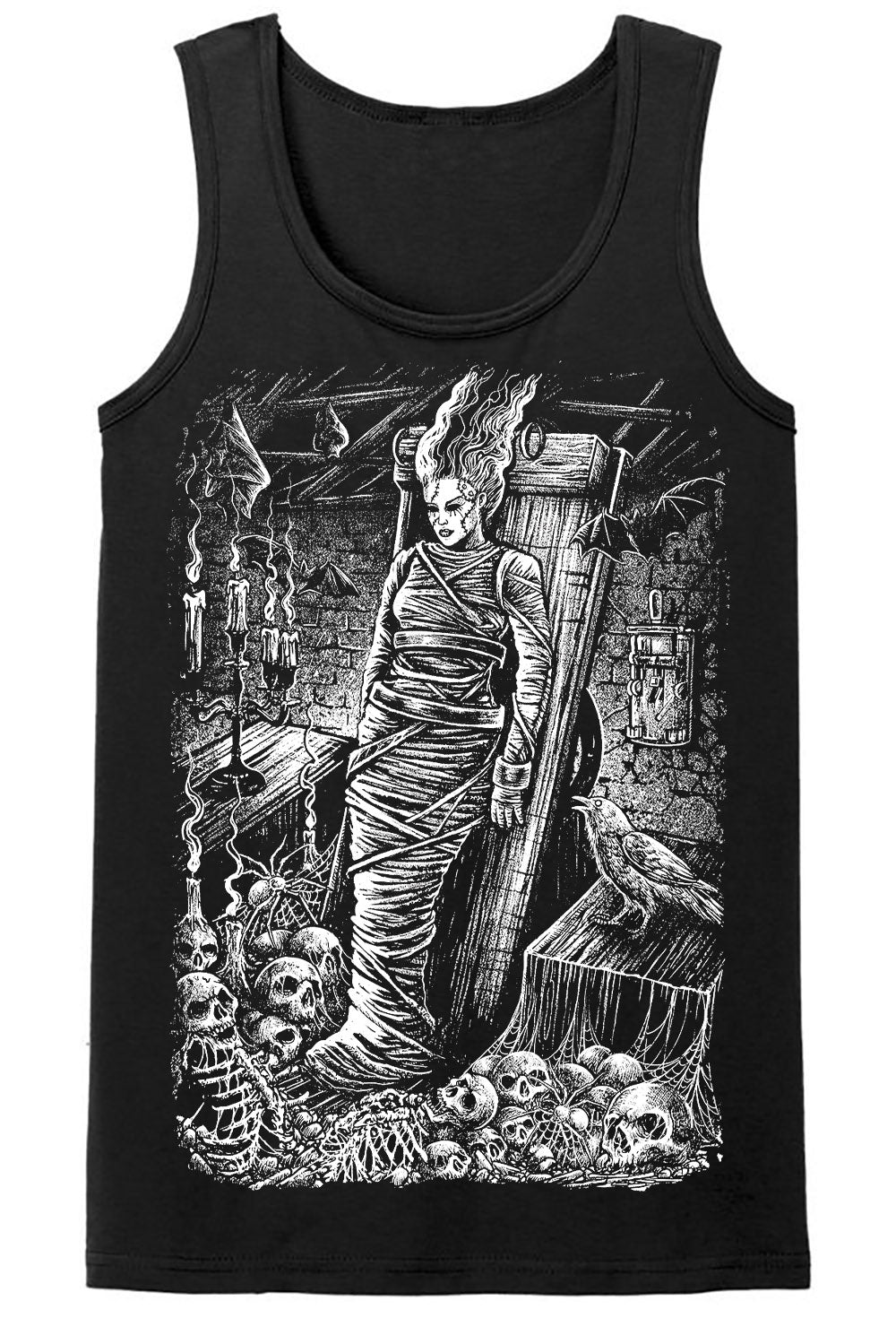 mens plus size bride of Frankenstein shirt