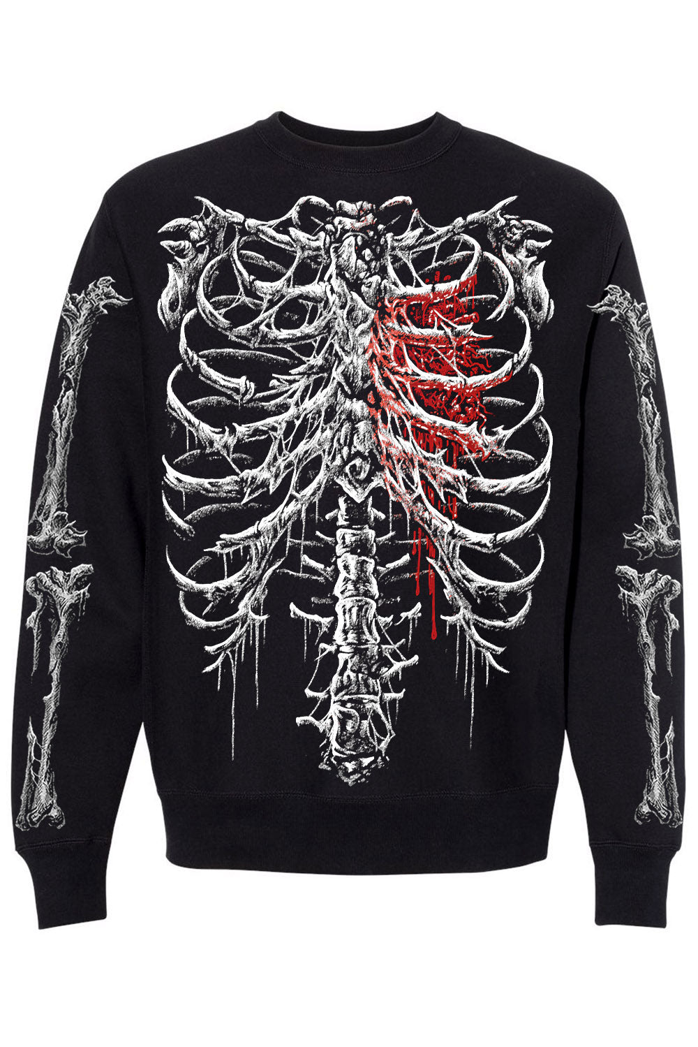 gothic valentines day sweater