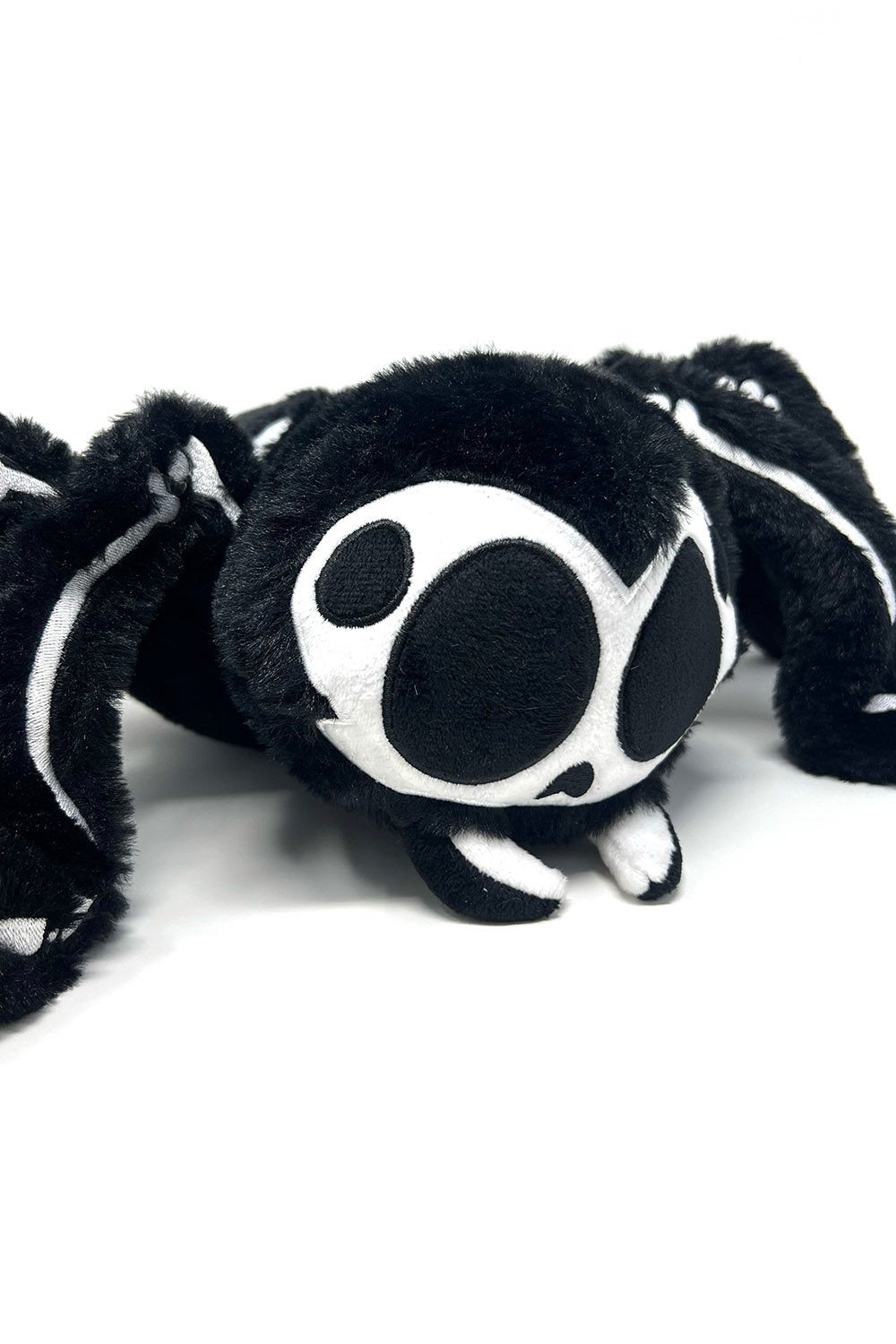fluffy halloween skeleton tarantula plush toy