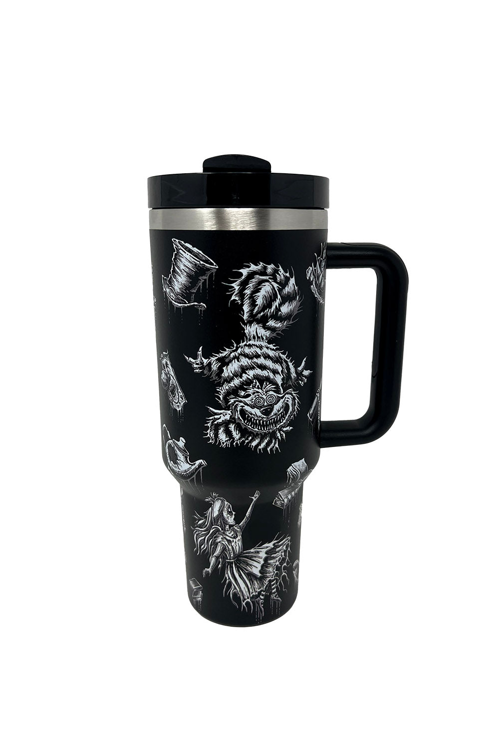 alice in wonderland stainless steel tumbler water bottle