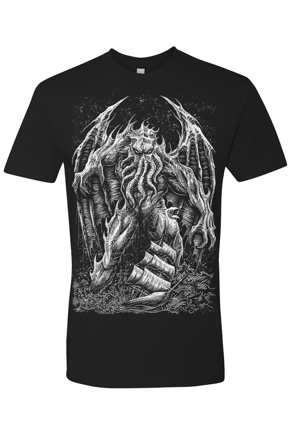 mens short sleeve horror shirt