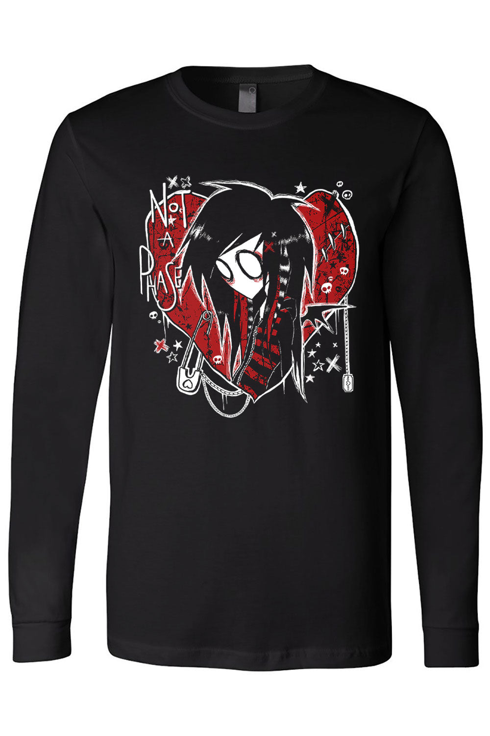 emo long sleeve tshirt