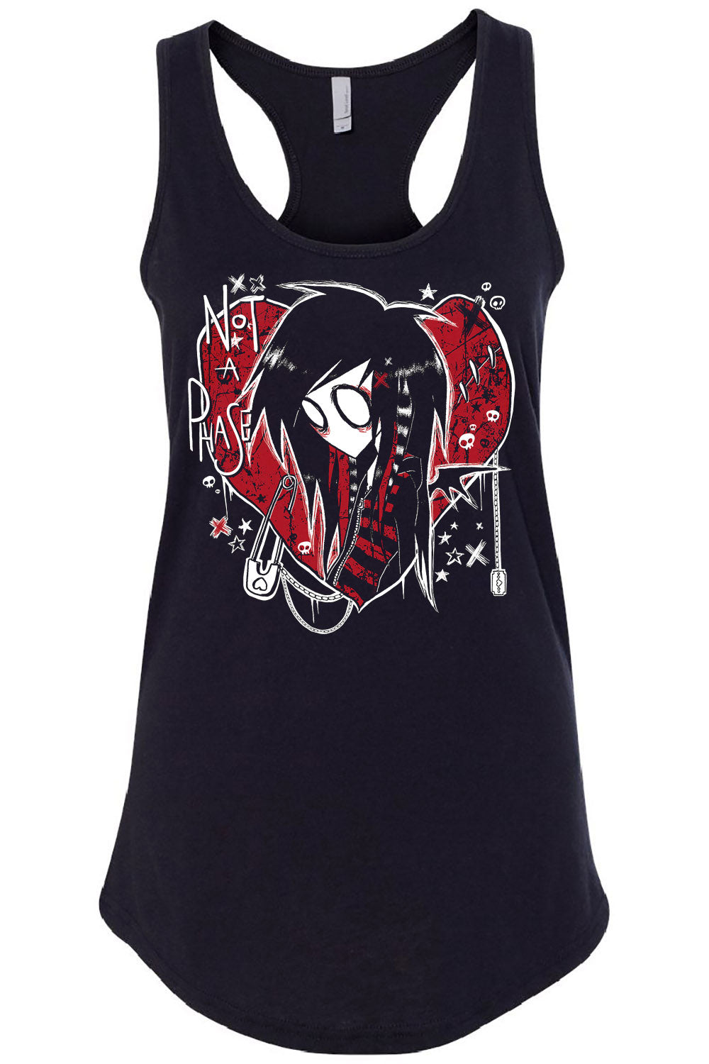 womens emo tank top