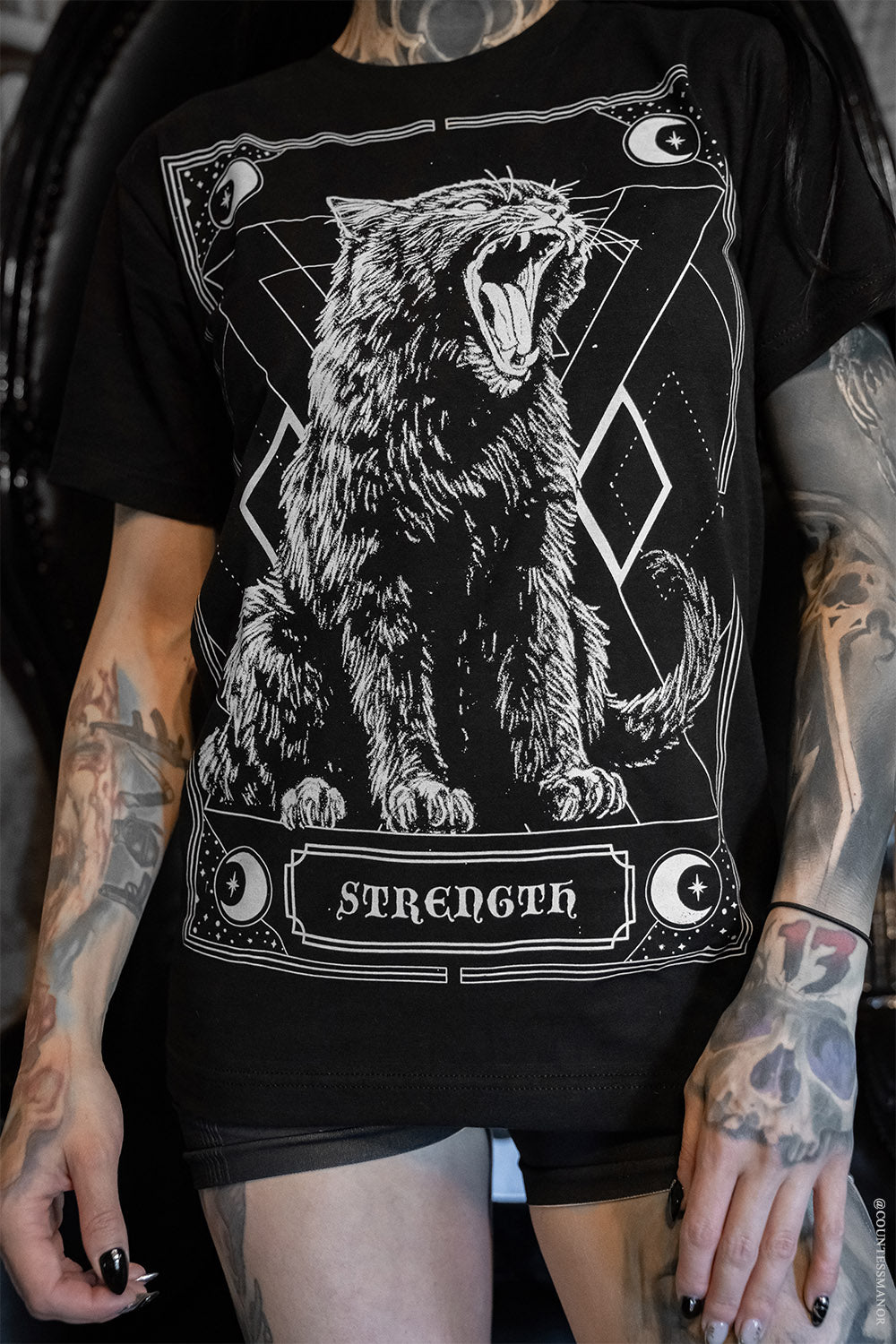 occult cat shirt