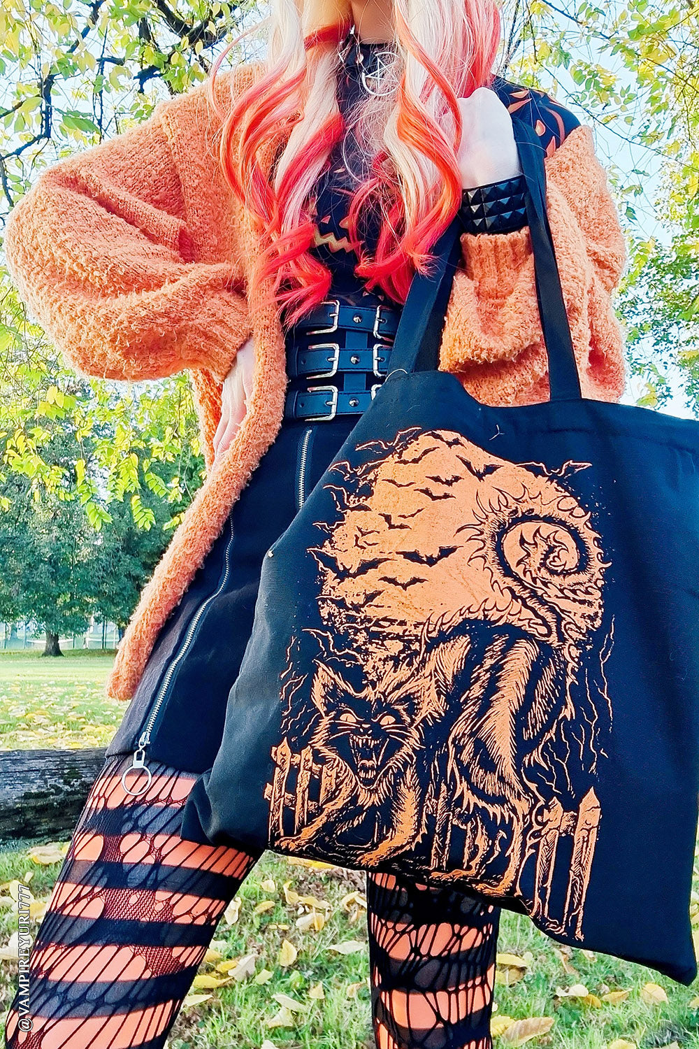 Zipper Tote Bag