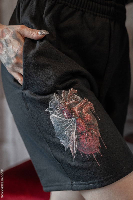 Bat Bite Sweat Shorts [Unisex]