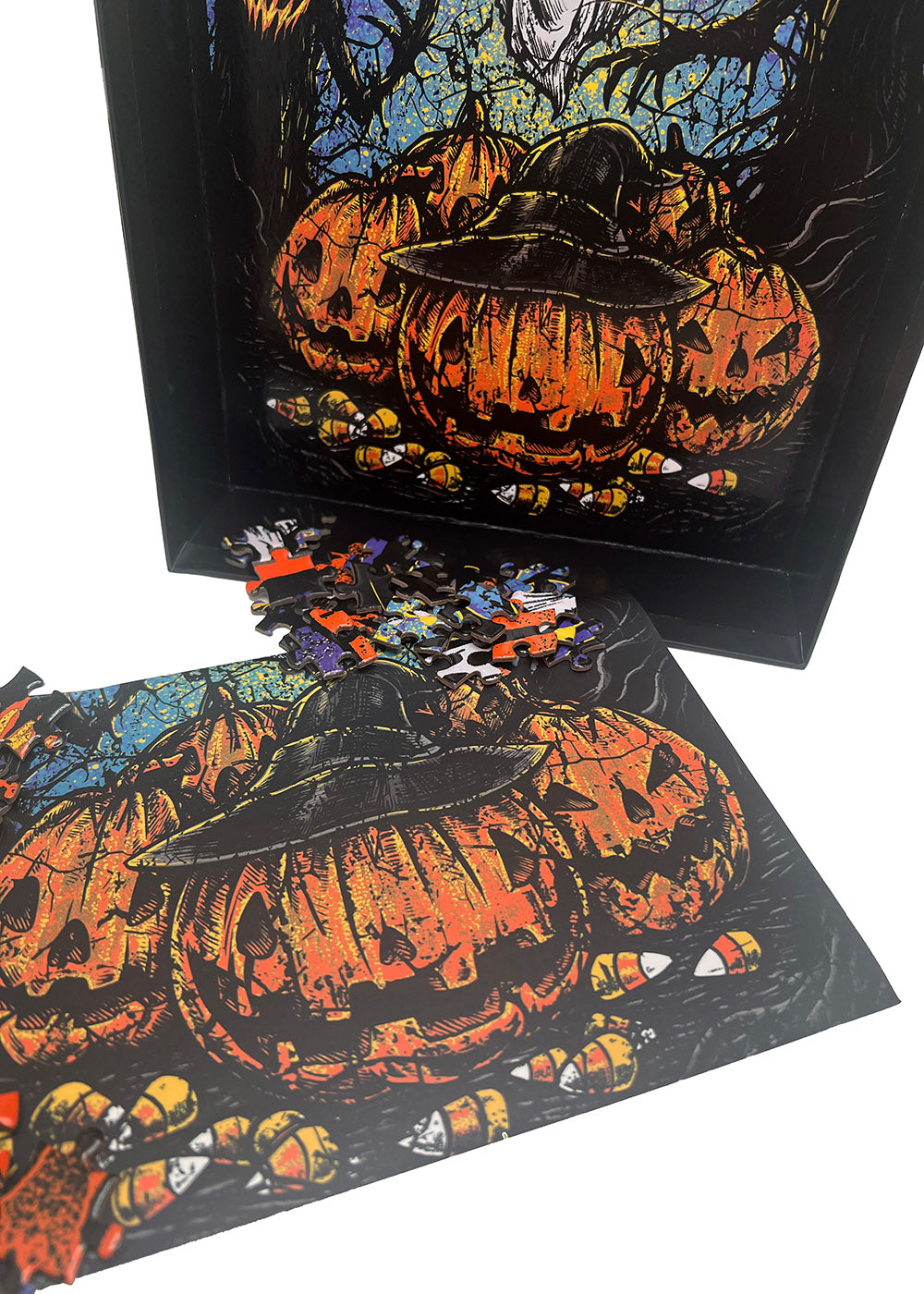 pumpkin halloween puzzle