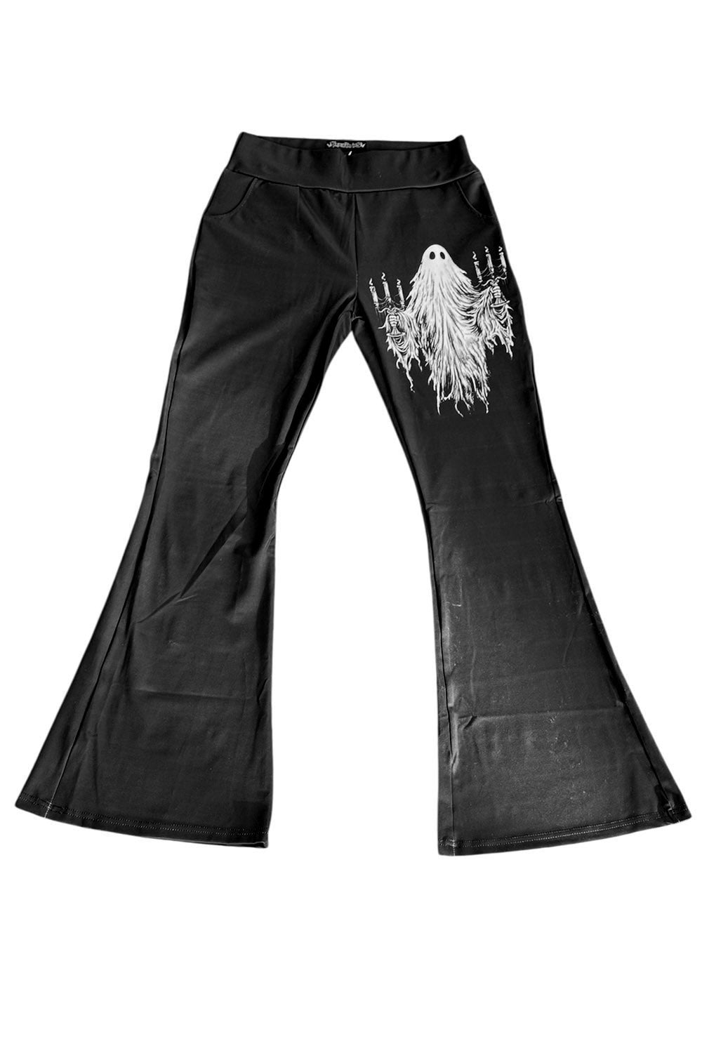 haunted mansion gothic ghost flared leggings