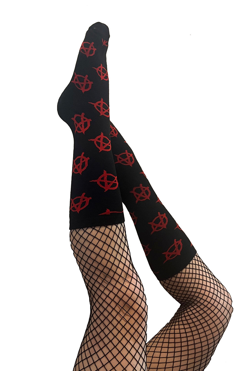 womens grunge goth socks