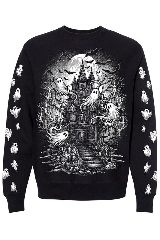 ghost sweater with ghost sleeves
