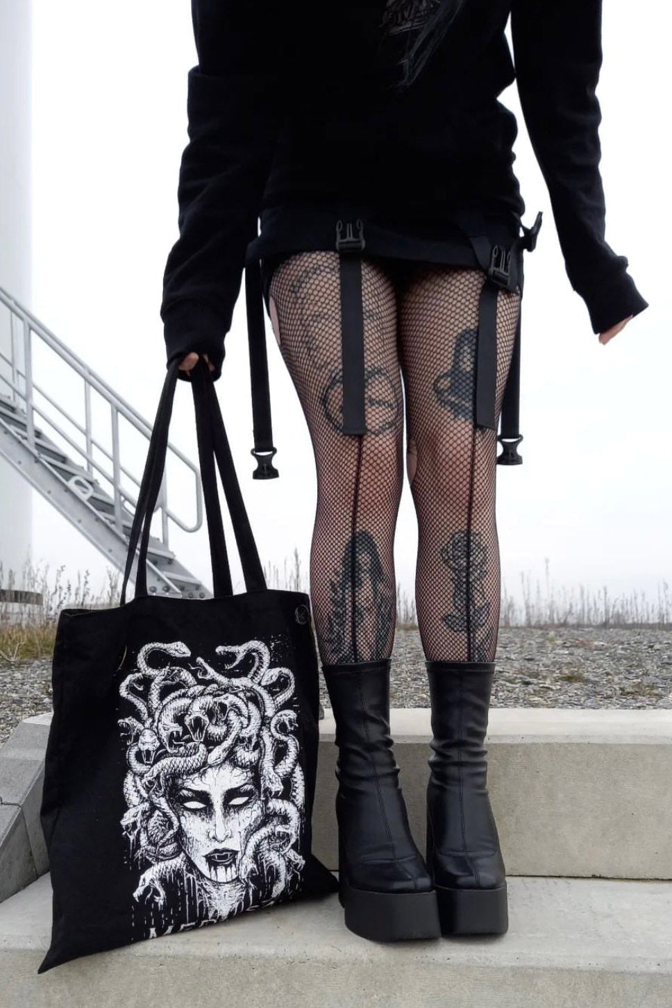 Zipper Tote Bag