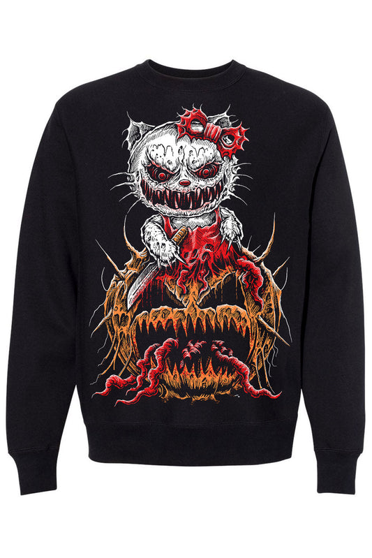 gothic cat sweater