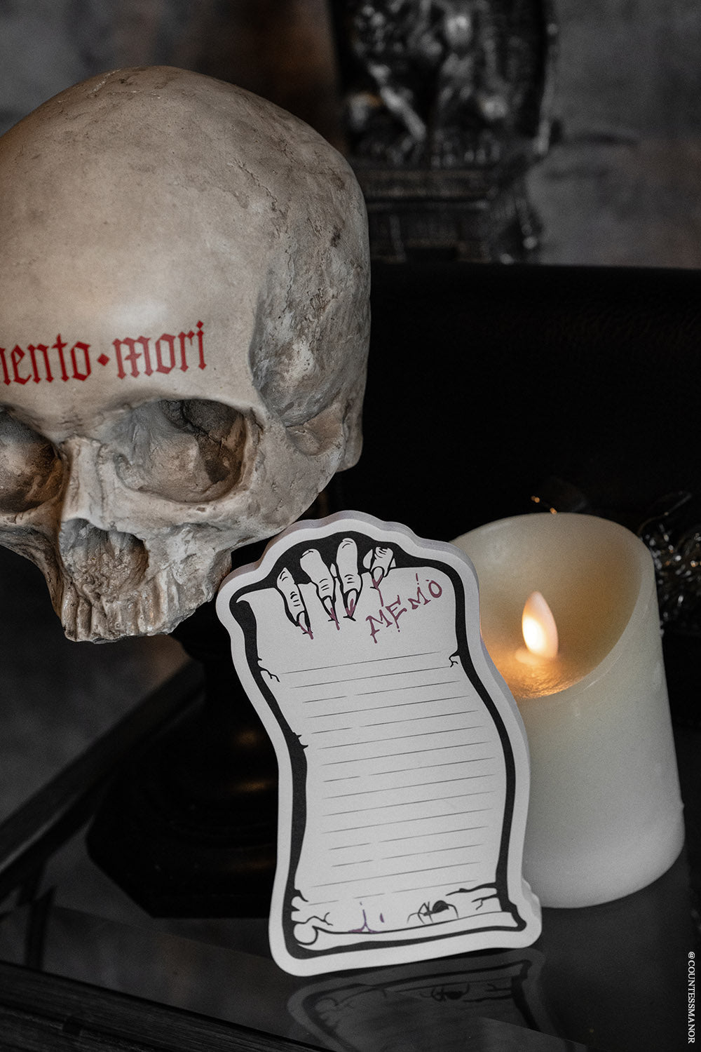 spooky horror halloween sticky note pad