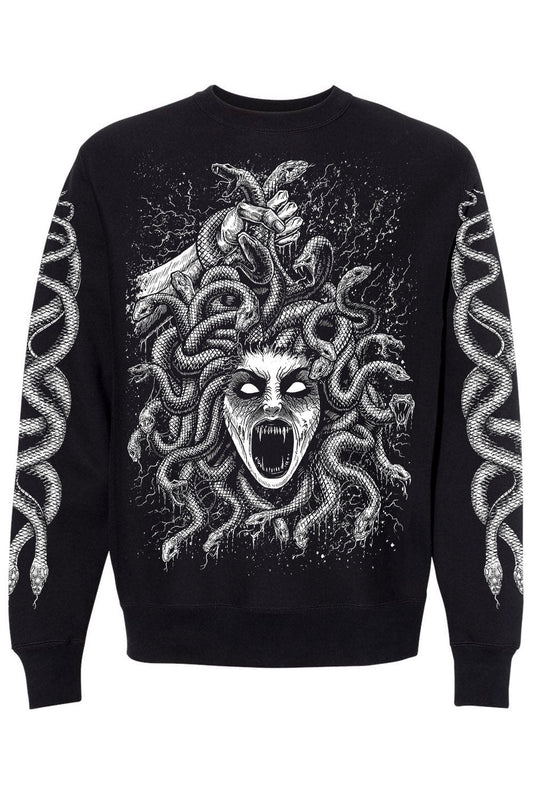 black medusa sweatshirt